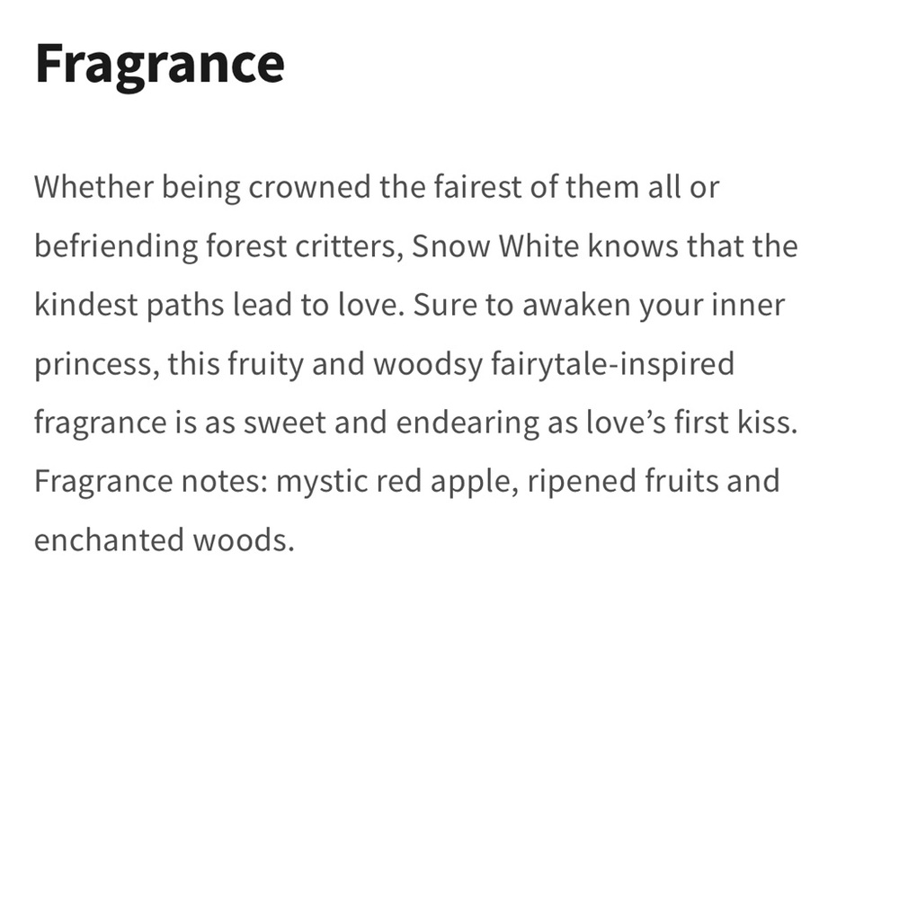Bath and Bodyworks Snow White Body Wash and Cream Set - Picture 3 of 4